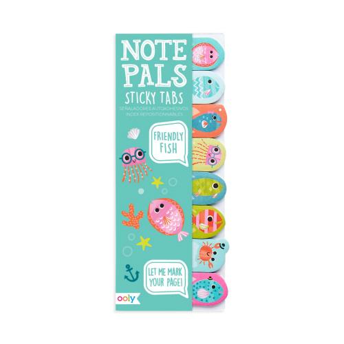 Ooly Note Pals Sticky Tabs: Friendly Fish 1 Pack