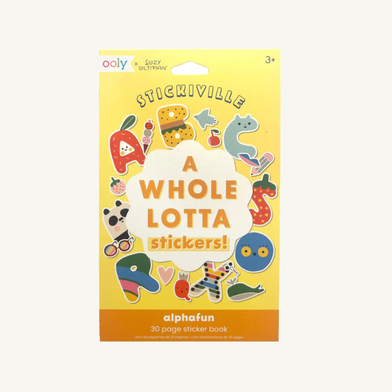 Ooly Stickiville X Suzy: A Whole Lotta Sticker Book