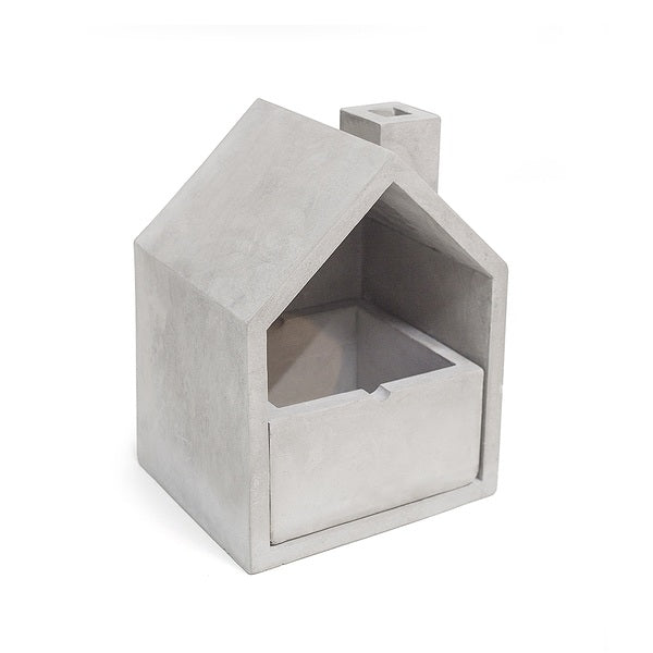 Balvi Ashtray Home Gray Concrete