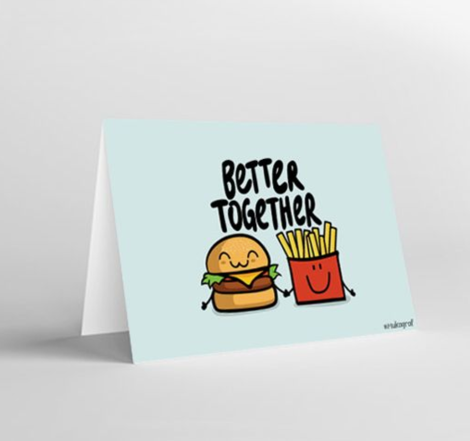 Mukagraf Better Together Mini Greeting Cards