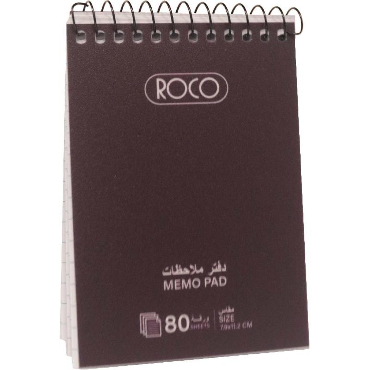 Roco Memo Notebook Pocket Size Solid 160 Pages Lined Purple