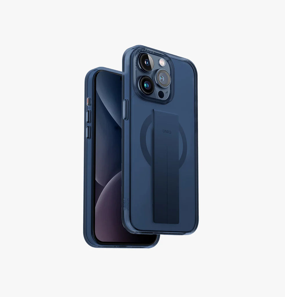 Uniq Hybrid iPhone 15 Pro Heldro Mag Ultramarine Deep Blue