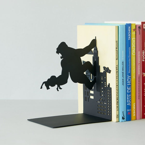 Balvi Bookend Kong Black Metal