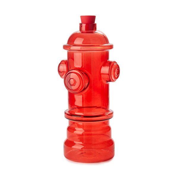 Balvi Bottle Hydrant 1.2 L Red Glass