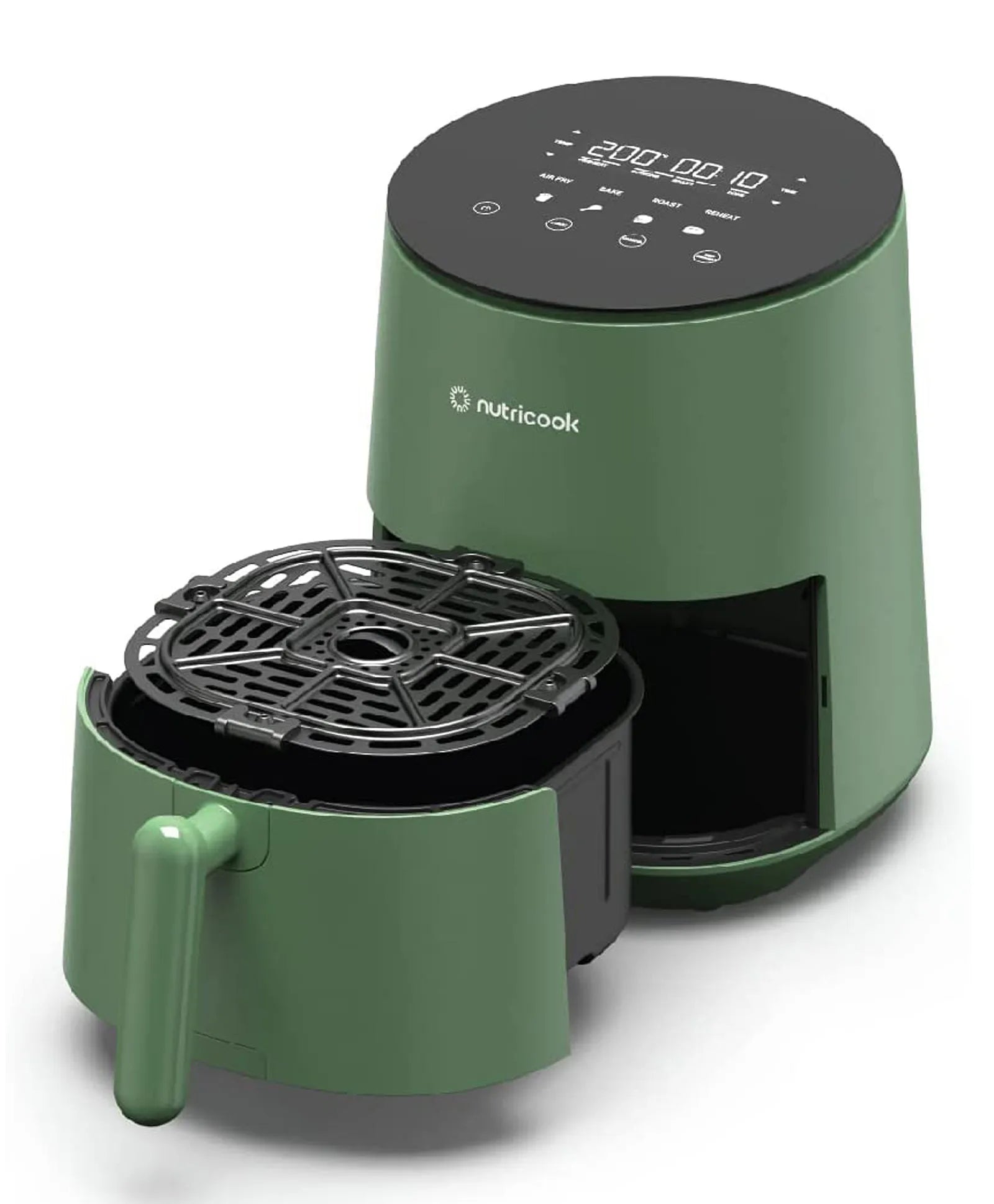 Nutricook Air Fryer 3.3L 4 Programs Mat Green NC-AFM033G
