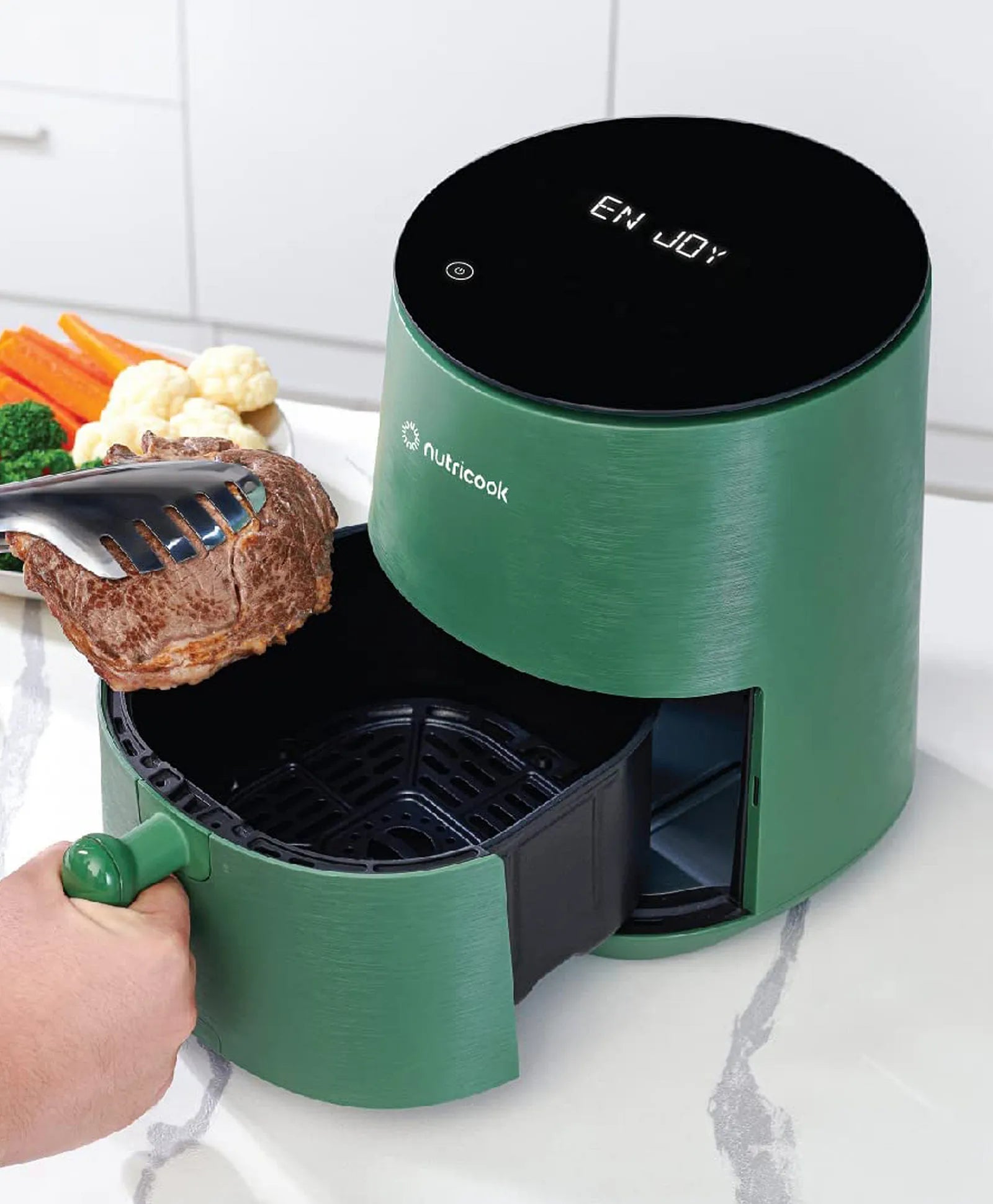 Nutricook Air Fryer 3.3L 4 Programs Mat Green NC-AFM033G