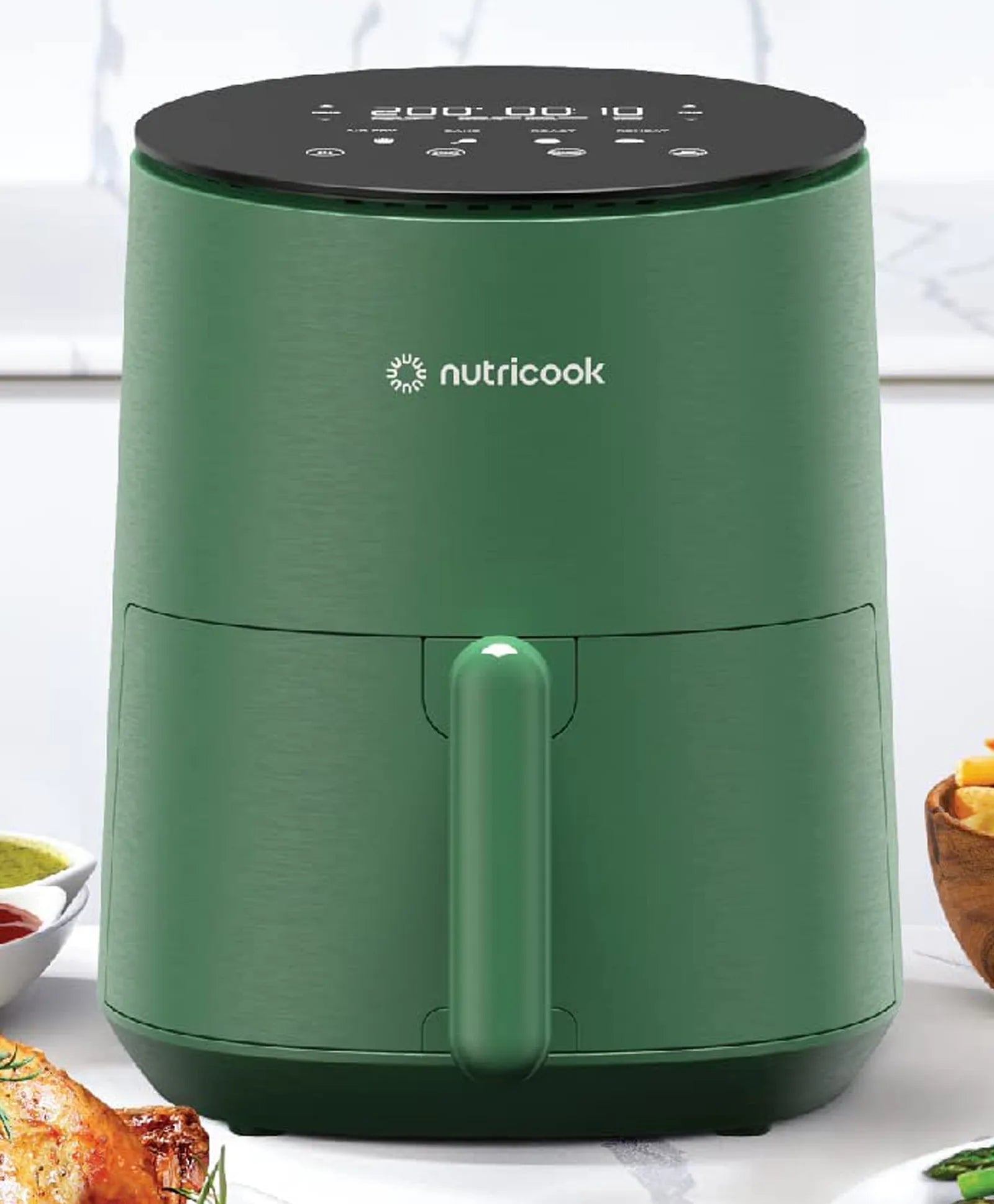Nutricook Air Fryer 3.3L 4 Programs Mat Green NC-AFM033G