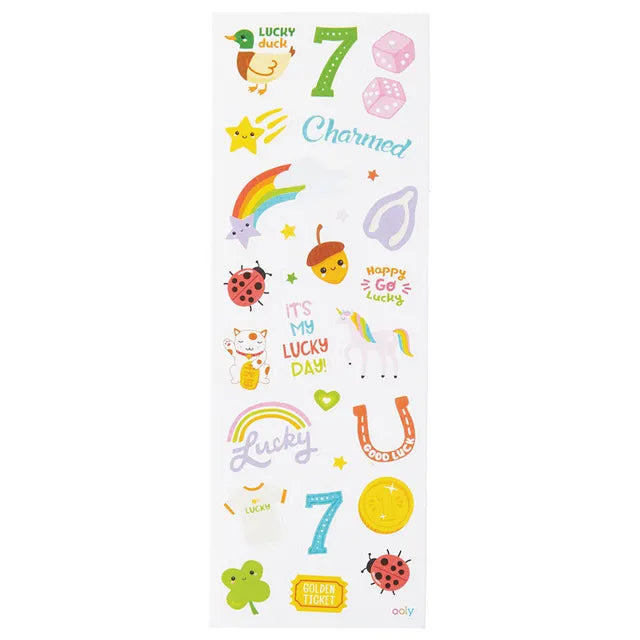 Ooly Stickiville Stickers: Lucky Day Skinny 2 Sheets