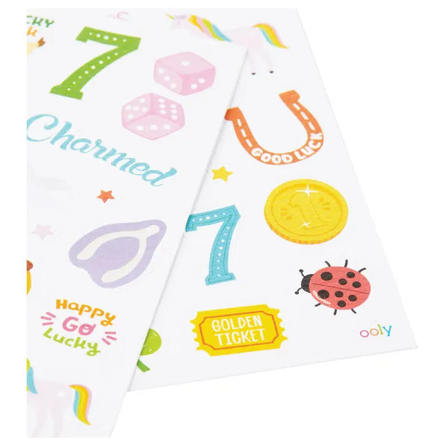 Ooly Stickiville Stickers: Lucky Day Skinny 2 Sheets
