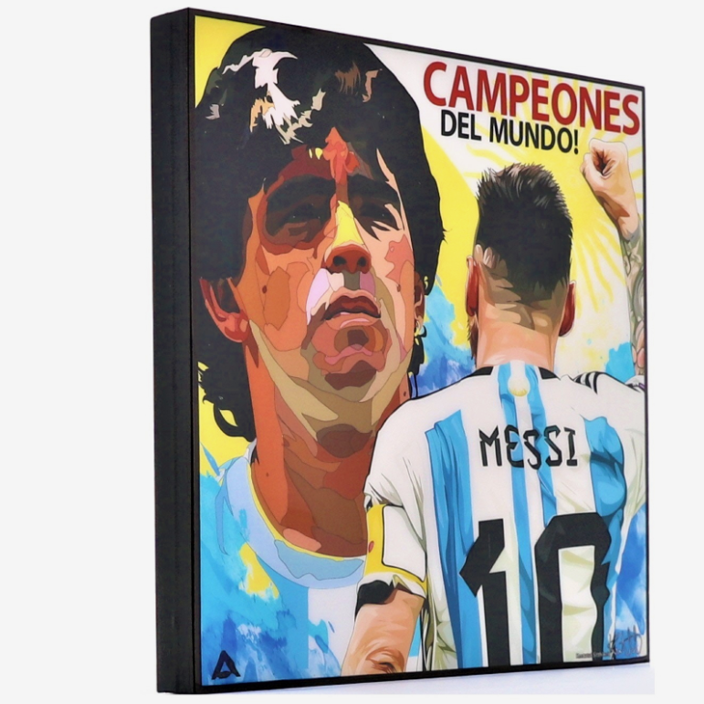 Famous Pop Art Champions Of The World 25X25