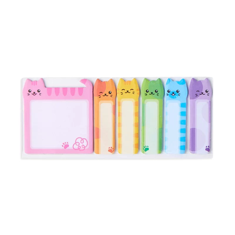 Ooly Note Pals Sticky Tabs: Cat Parade 1 Pack