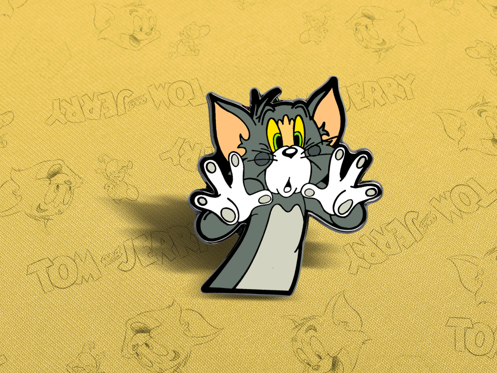 Tom And Jerry Booo Pin
