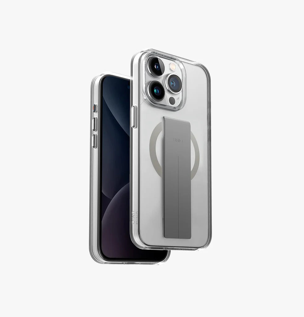 Uniq Hybrid iPhone 15 Pro Max Heldro Mag Lucent Clear