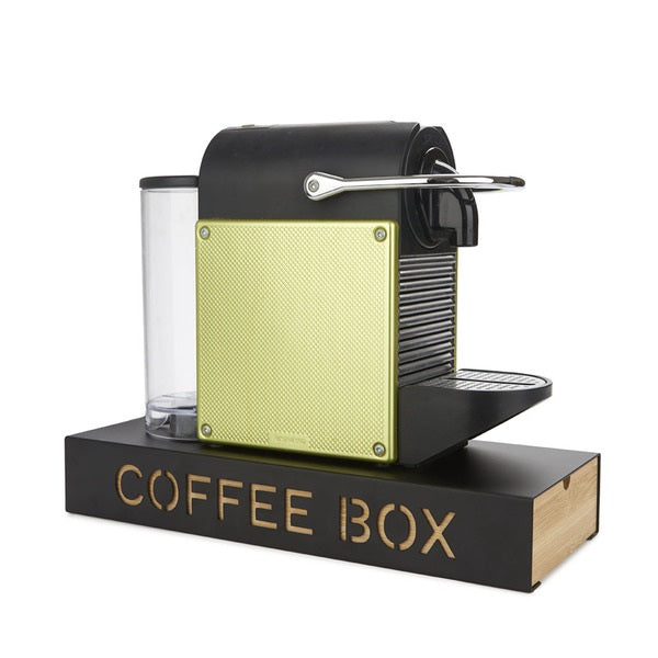 Balvi Coffee Box Negro Metal/Bamboo