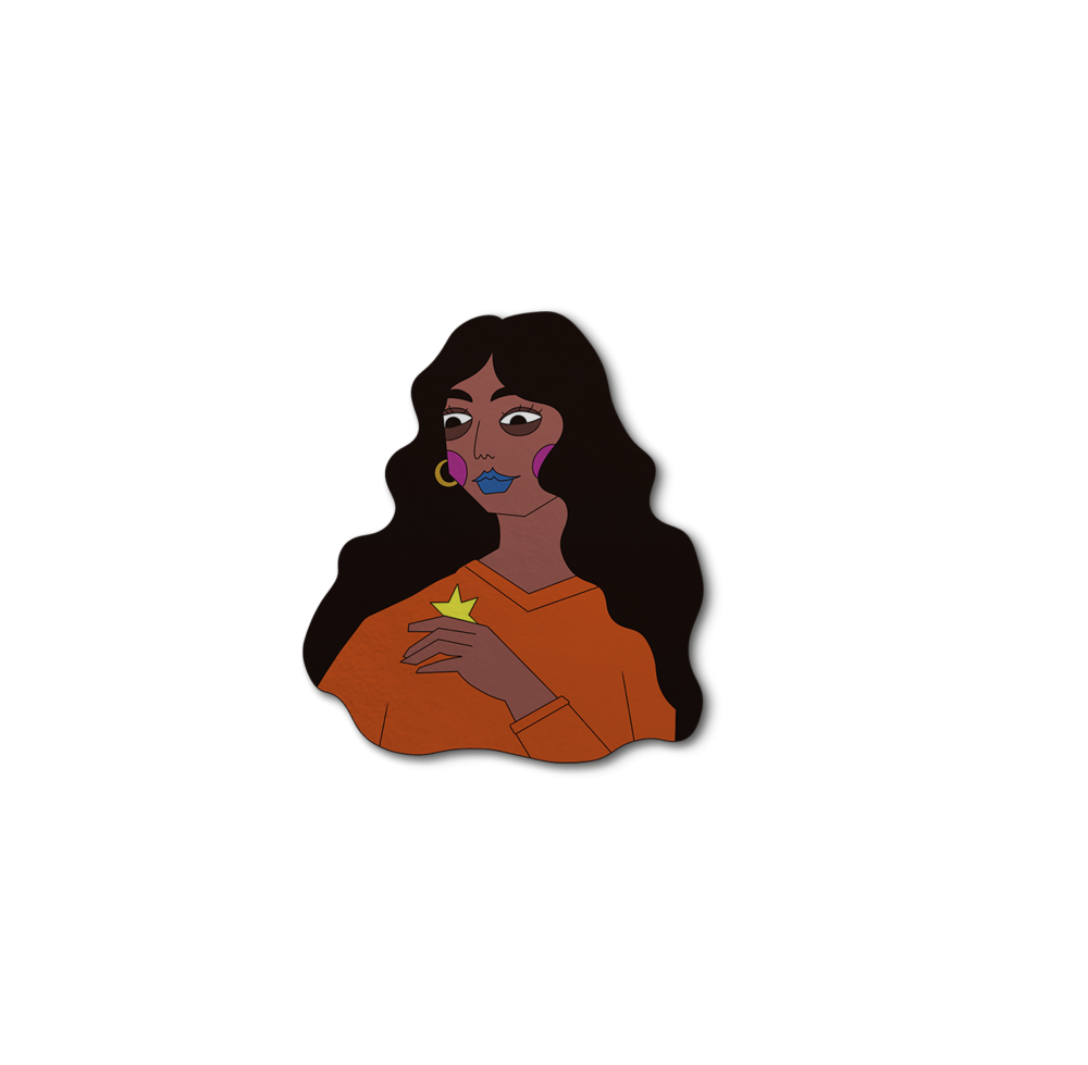 بروش سيدة النجمة