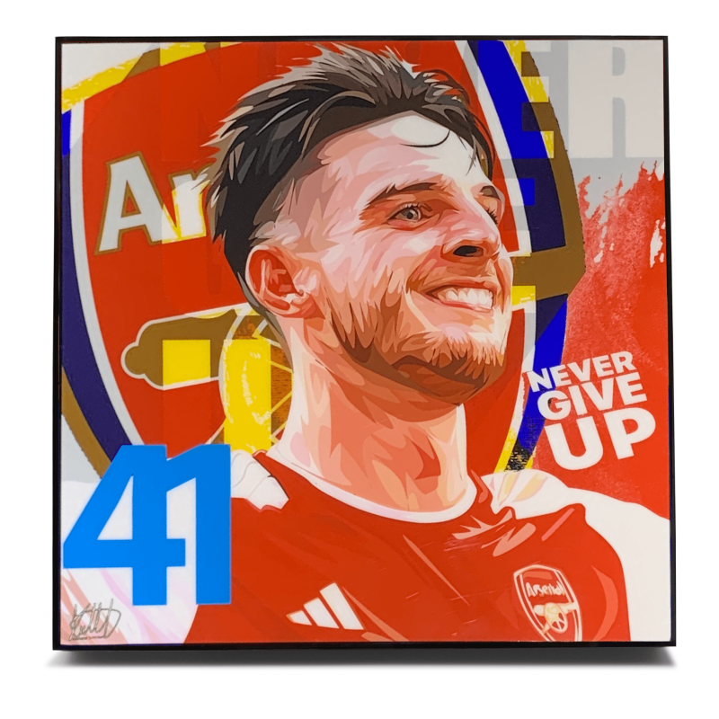 DECLAN RICE VER ARSENAL 25X25
