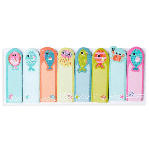 Ooly Note Pals Sticky Tabs: Friendly Fish 1 Pack
