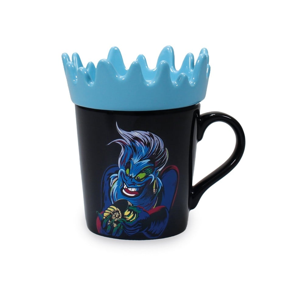 Halfmoon Bay Mug Shaped Boxed 335Ml Disney Villains Ursula Coffee Cup
