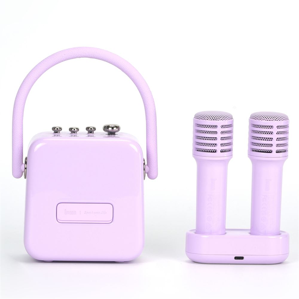 Divoom Songbird Se Portable Dual Microphone Speaker - Purple