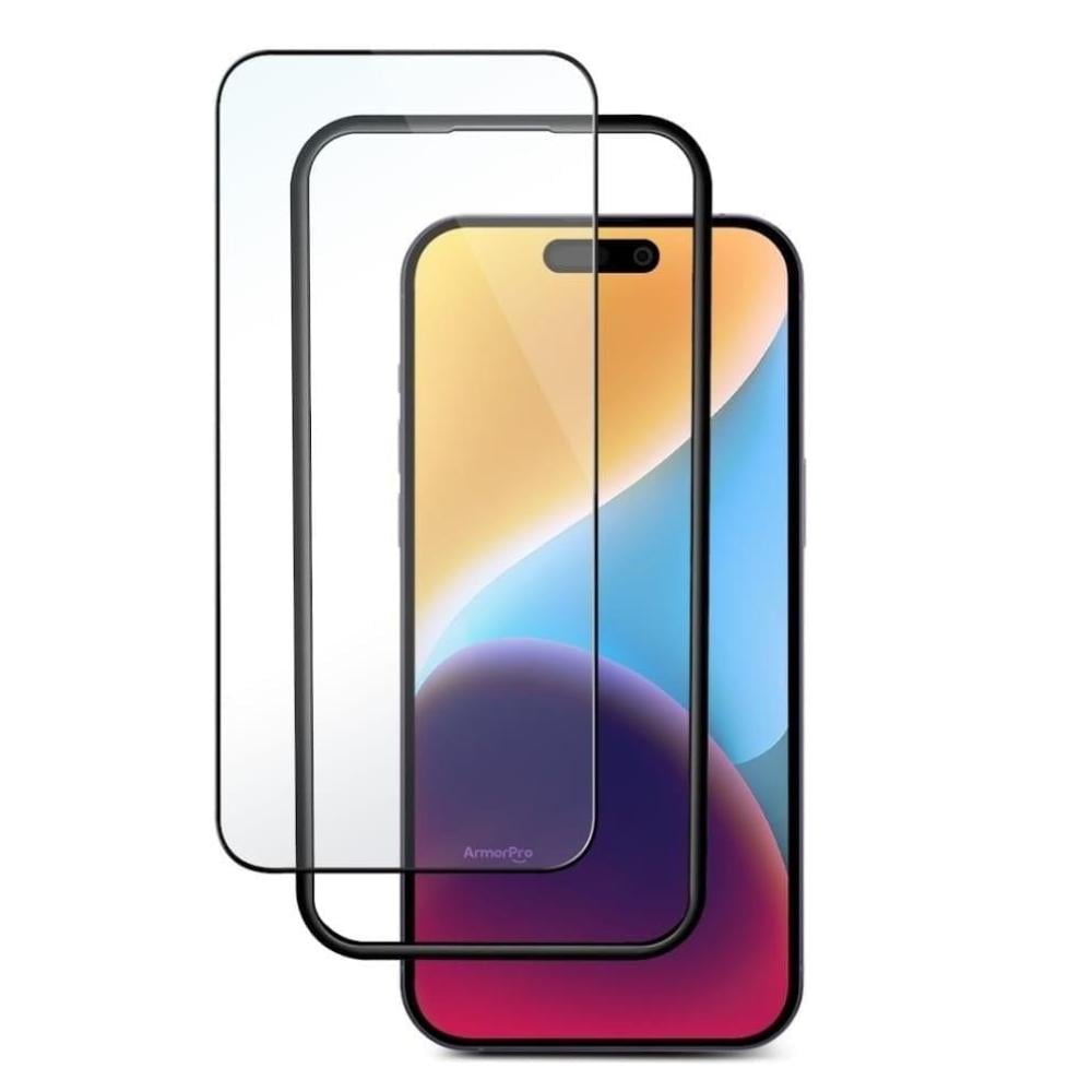 ArmorPro Tempered Glass S.P for iPhone 15 Pro HD Clear Edge to Edge