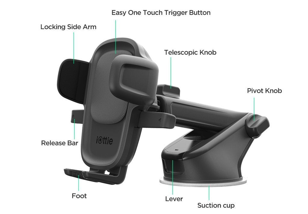 iOttie - Easy One Touch 5 Dash & Windshield Mount