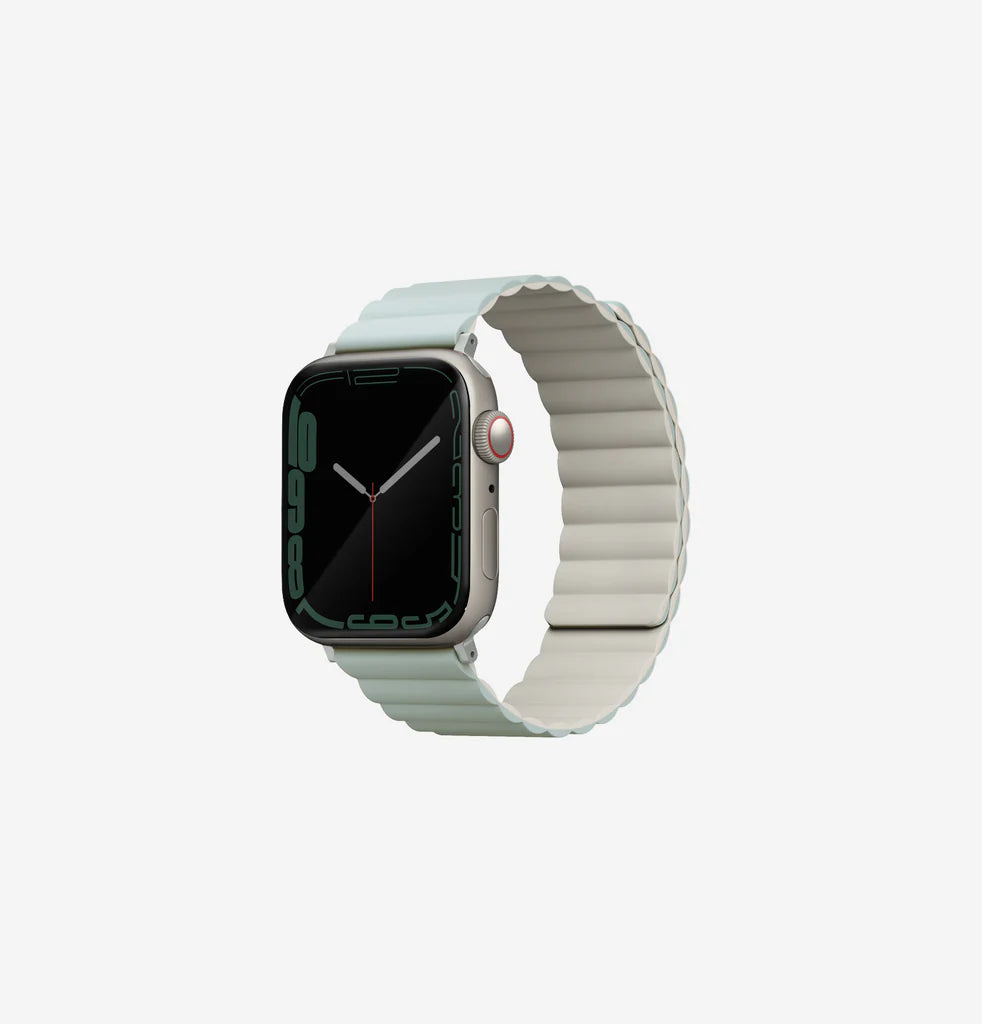 UNIQ REVIX REVERSIBLE MAGNETIC APPLE WATCH STRAP 41/40/38MM - SAGE SAGE/BEIGE