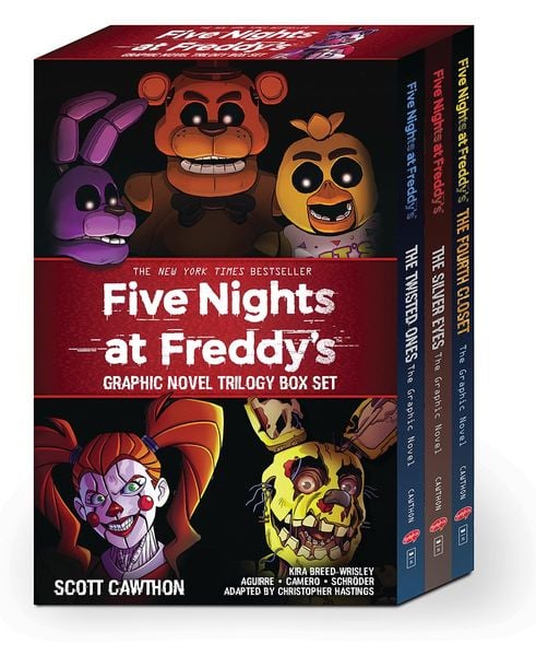 Fnaf Graphic Nov Trilogy Bxset