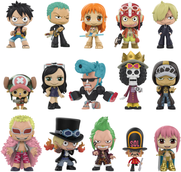 Funko - Mystery Mini! Animation: One Piece - 12Pcs Pdq