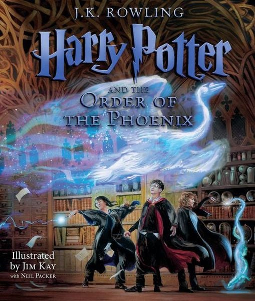Harry Potter And The Order Of The Phoenix: The Illustrated Edition (Harry Potter Book 5)
