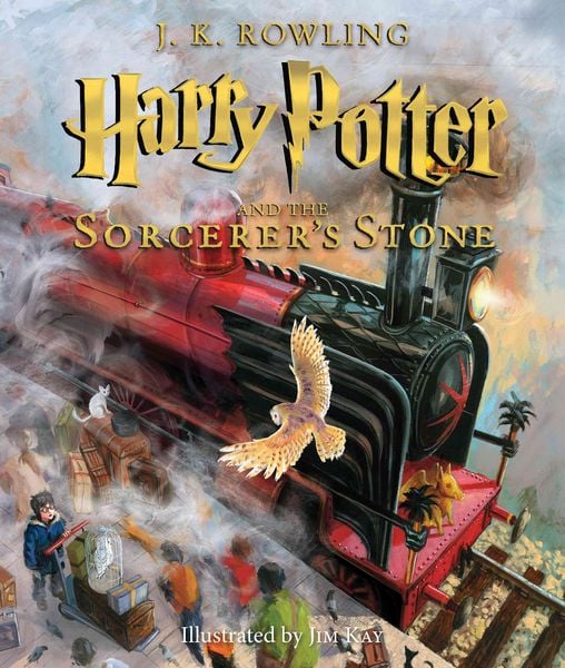 Harry Potter And The Sorcerer'S Stone: The Illustrated Edition (Harry Potter Book 1) The Illustrated Edition
