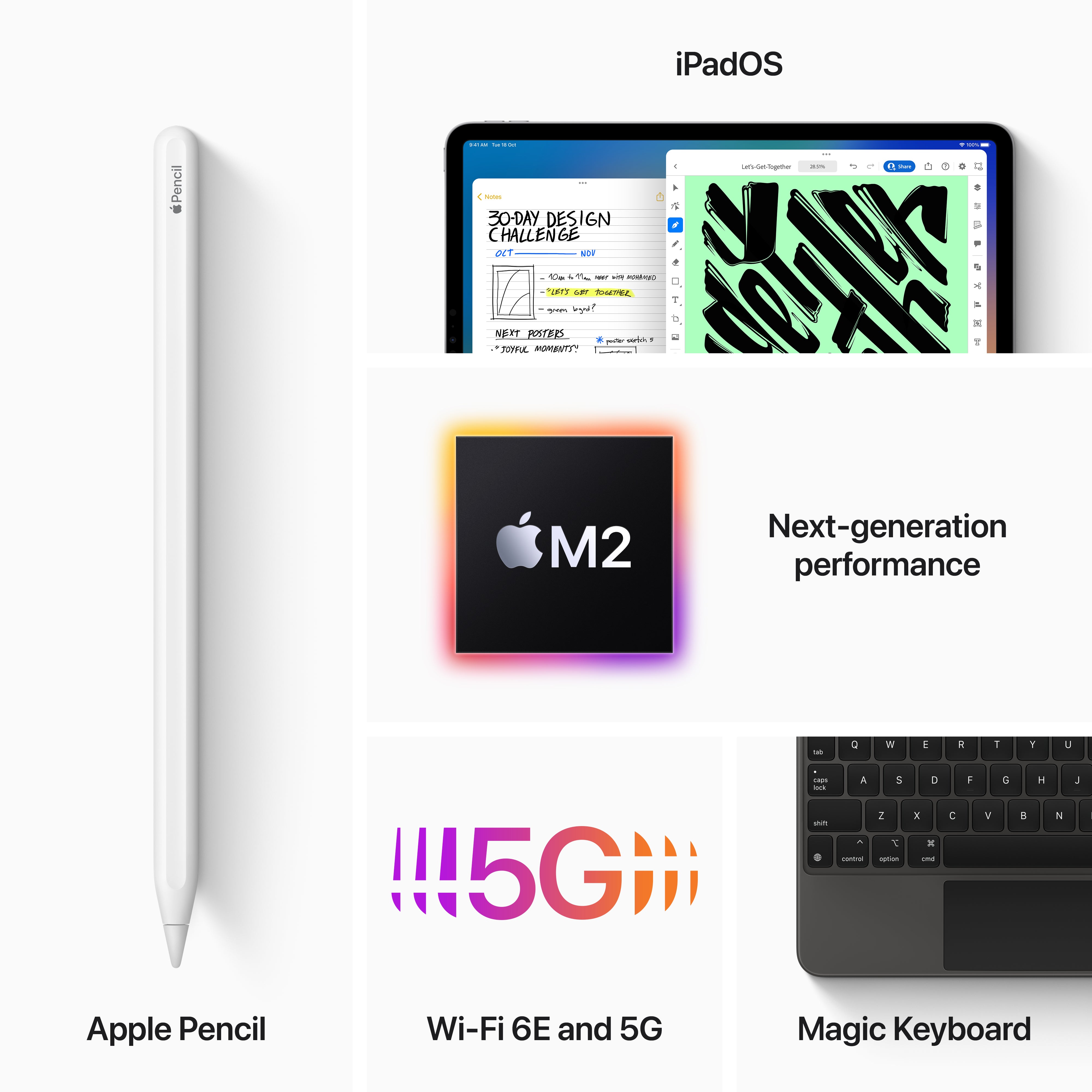 12.9-inch iPad Pro Wi‑Fi 256GB - Silver