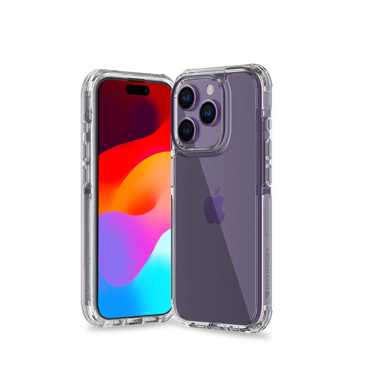 Baykron AIRTEK Clear case Military - iPhone 15 Pro