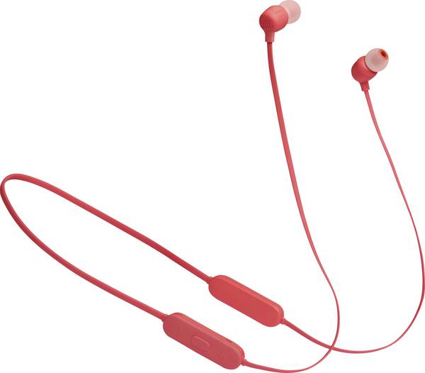JBL JR310 Kids on-ear headphones single-side flat cable safe listening Red