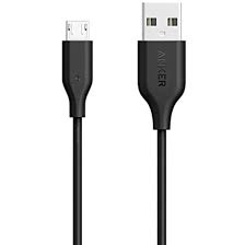 Anker Cable PowerLine Micro-USB to USB-A - 6ft - Black