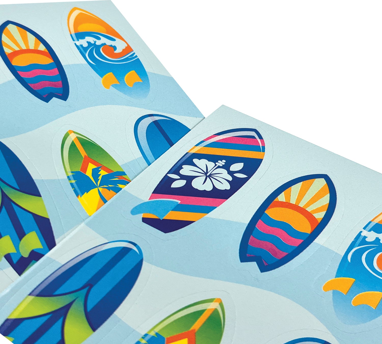 Ooly Stickiville Stickers: Surf S Up Skinny 2 Sheets