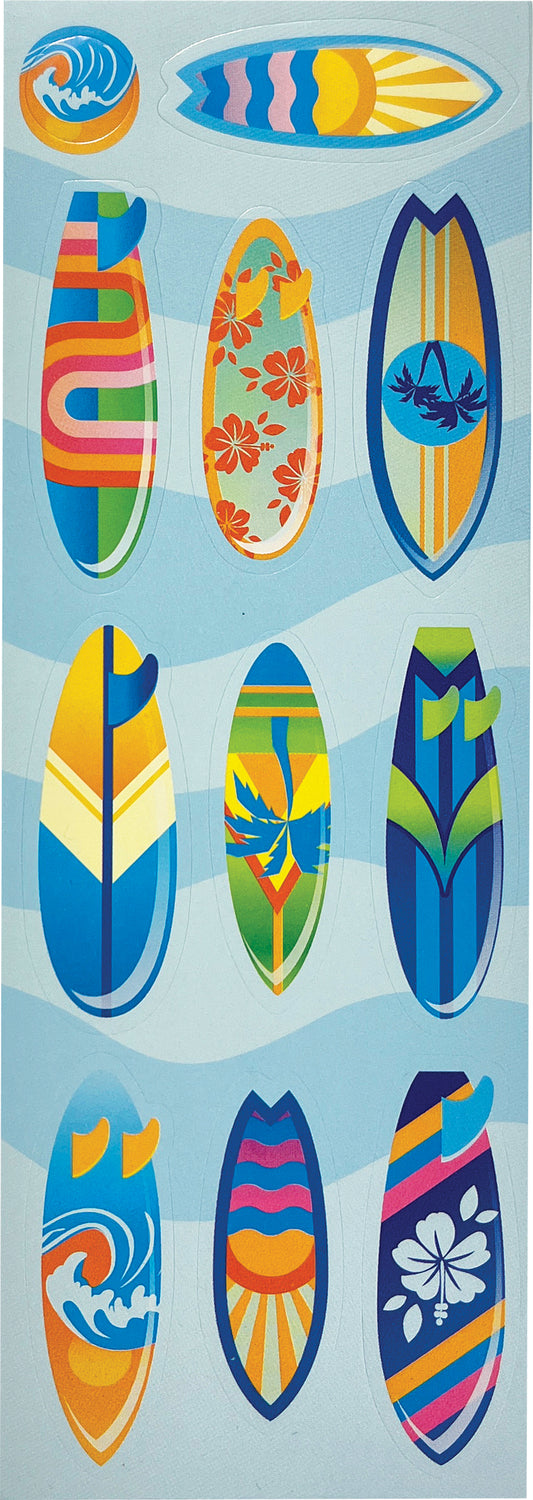 Ooly Stickiville Stickers: Surf S Up Skinny 2 Sheets