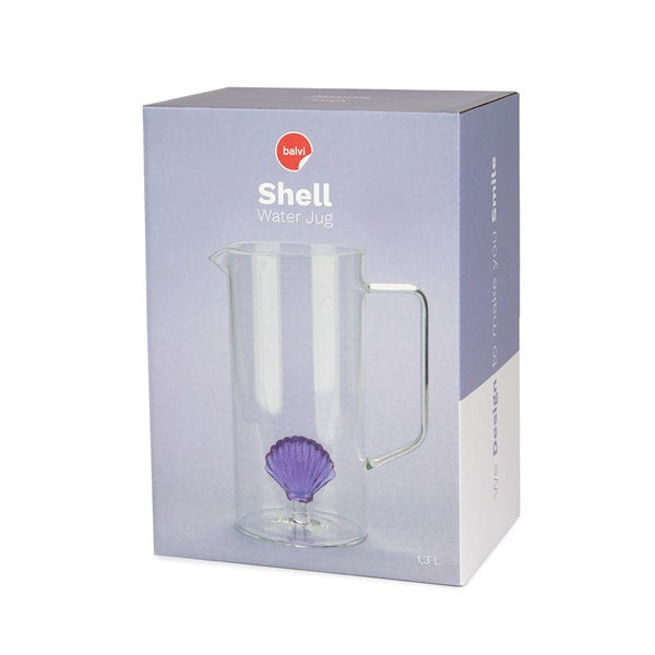 Balvi Jar Atlantis Shell Lilac Glass