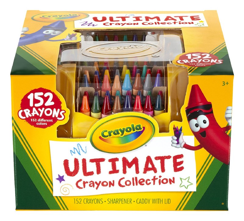 ULTIMATE CRAYON COLLECTION, 152 COUNT CRAYONS