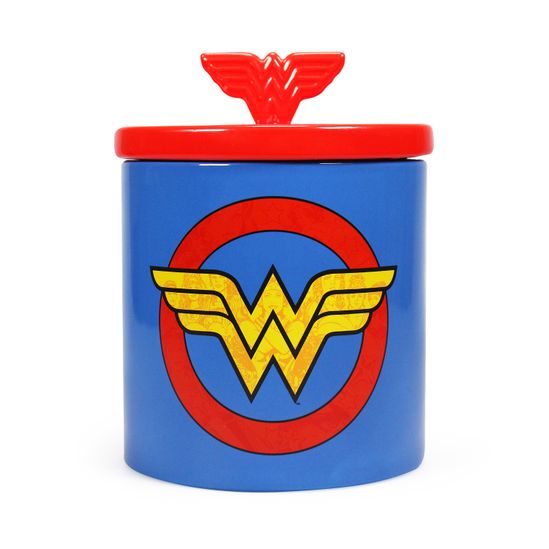 Halfmoon Bay Cookie Jar Ceramic 17Cm Wonder Woman