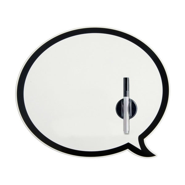 Balvi Magnetic Fridge Board Talking Bubble