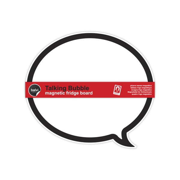 Balvi Magnetic Fridge Board Talking Bubble
