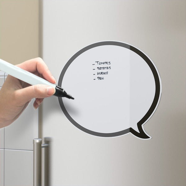 Balvi Magnetic Fridge Board Talking Bubble