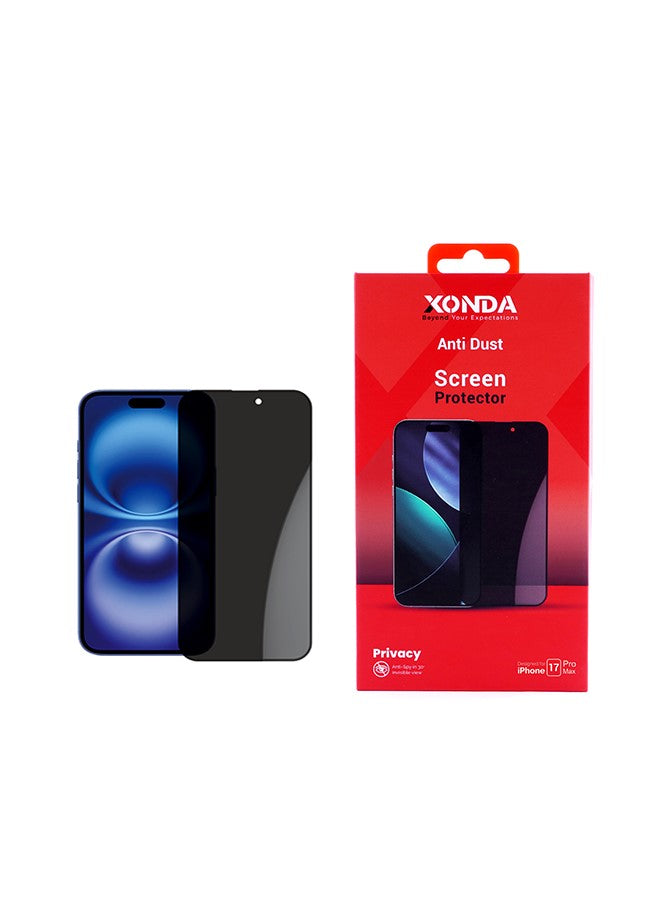 Xonda Iphone 17 ProMax Screen Protector Privacy