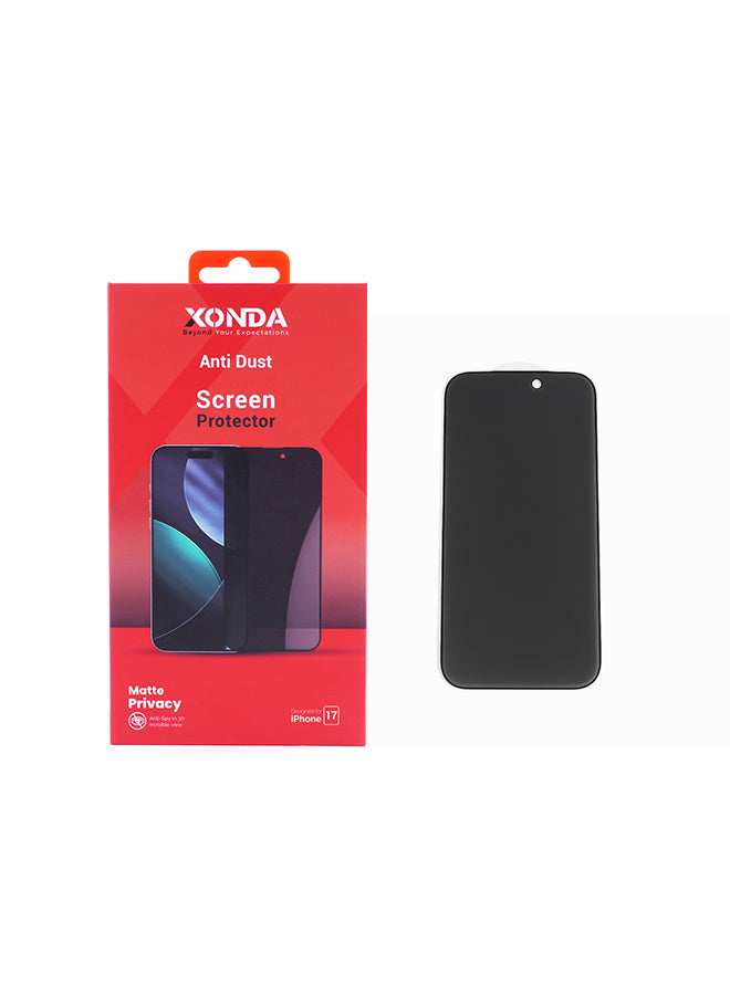 Xonda Iphone 17 Screen Protector Privacy Matte