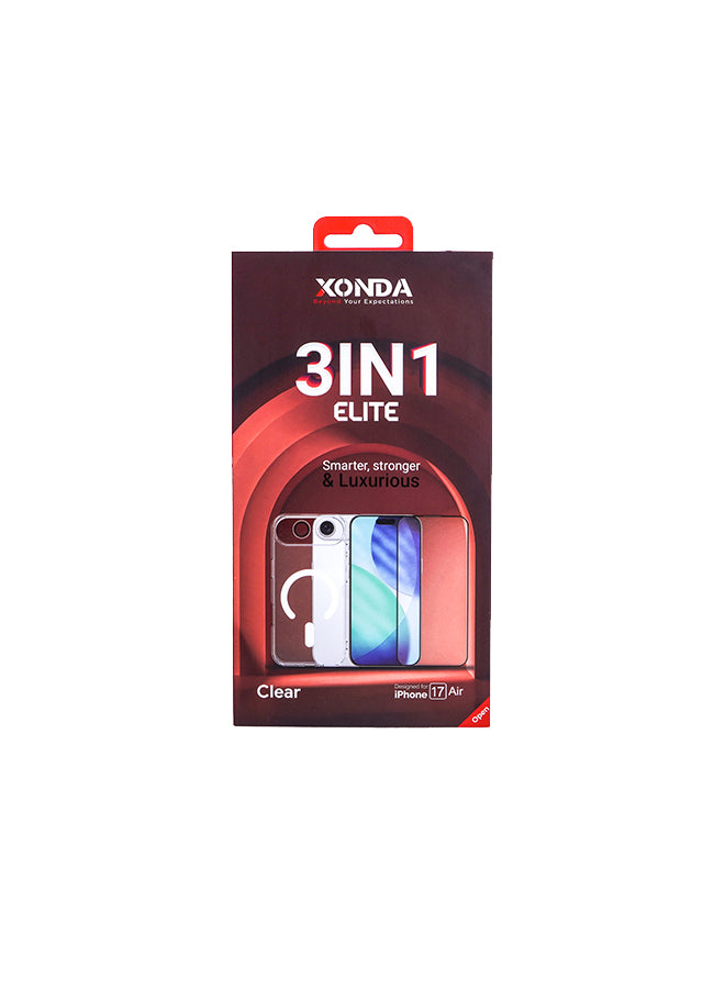 Xonda Elite 3IN1 Iphone 17 AIR Clear