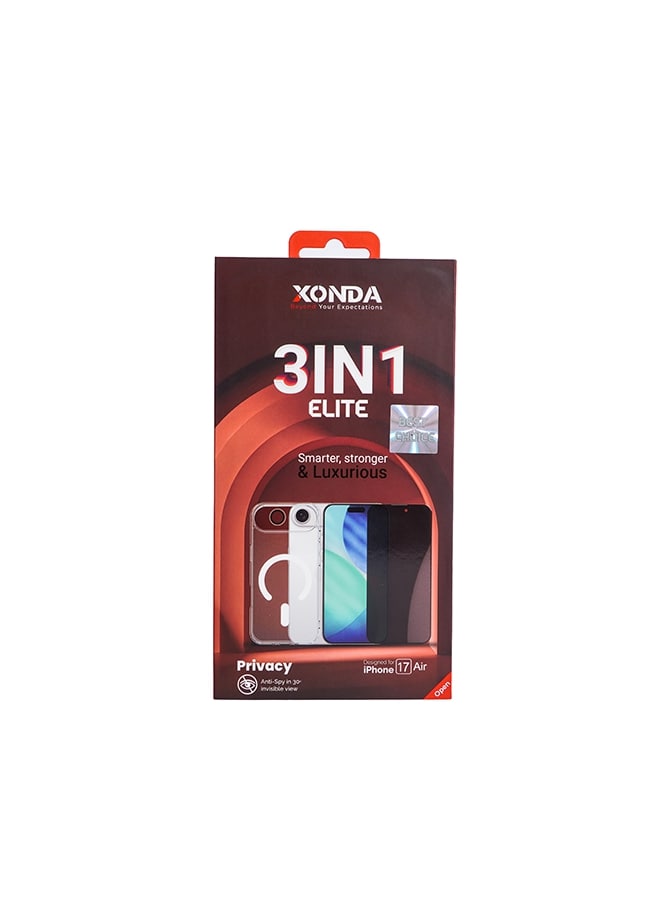 Xonda Elite 3IN1 Iphone 17 AIR Privacy