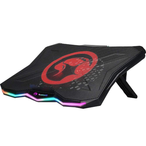 MARVO Laptop Cooling Stand, Optimized vent mesh, 2-port USB