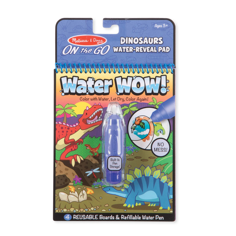 MELISSA & DOUG Water Coloring Book MELISSA Water Wow! – Dinosaur