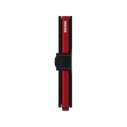 Secrid Miniwallet Matte Black & Red