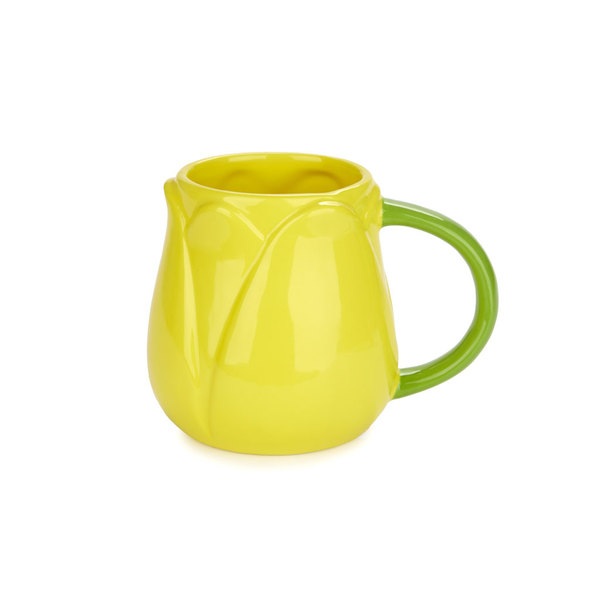 Balvi Mug Tulip Yellow Ceramic